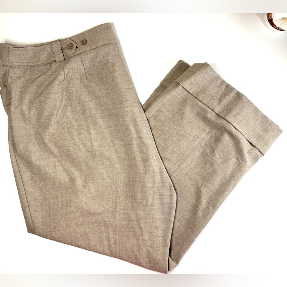 Lane Bryant Tan Beige Dress Pants Slacks Career Women Plus 24